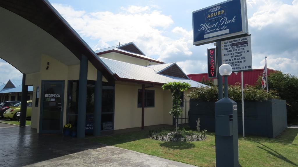 تا أواموتو Asure Albert Park Motor Lodge المظهر الخارجي الصورة